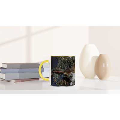 Cardinal-femelle-tasse-profil