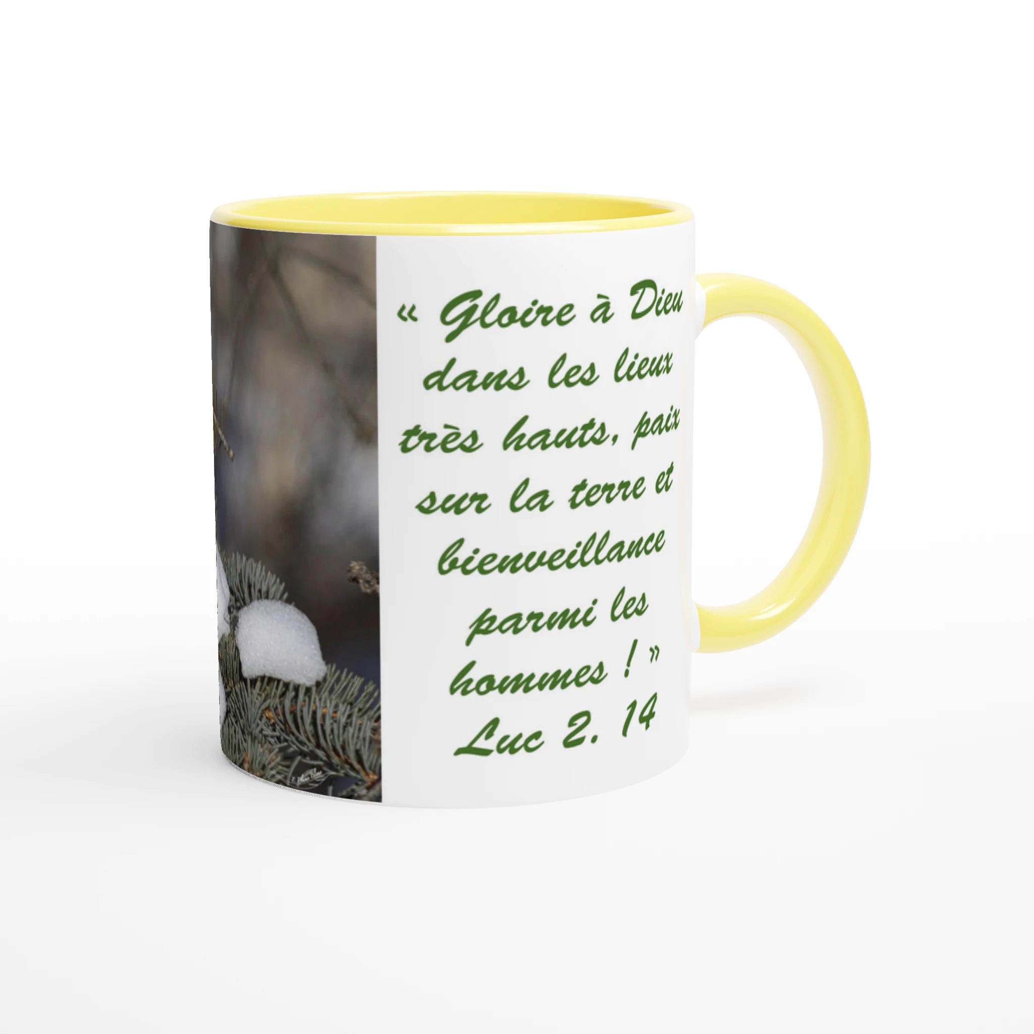 Tasse-Cardinal-femelle-verset-Luc-2-14