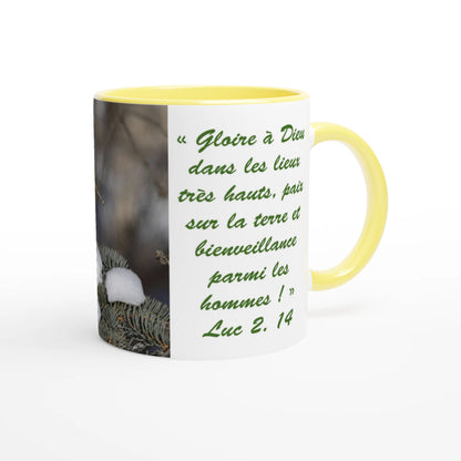 Tasse-Cardinal-femelle-verset-Luc-2-14